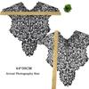 Lace Hollow Collar Flower Embroidered Lace Cloth Sticker Handmade Flower Patch  Sewing Accessories