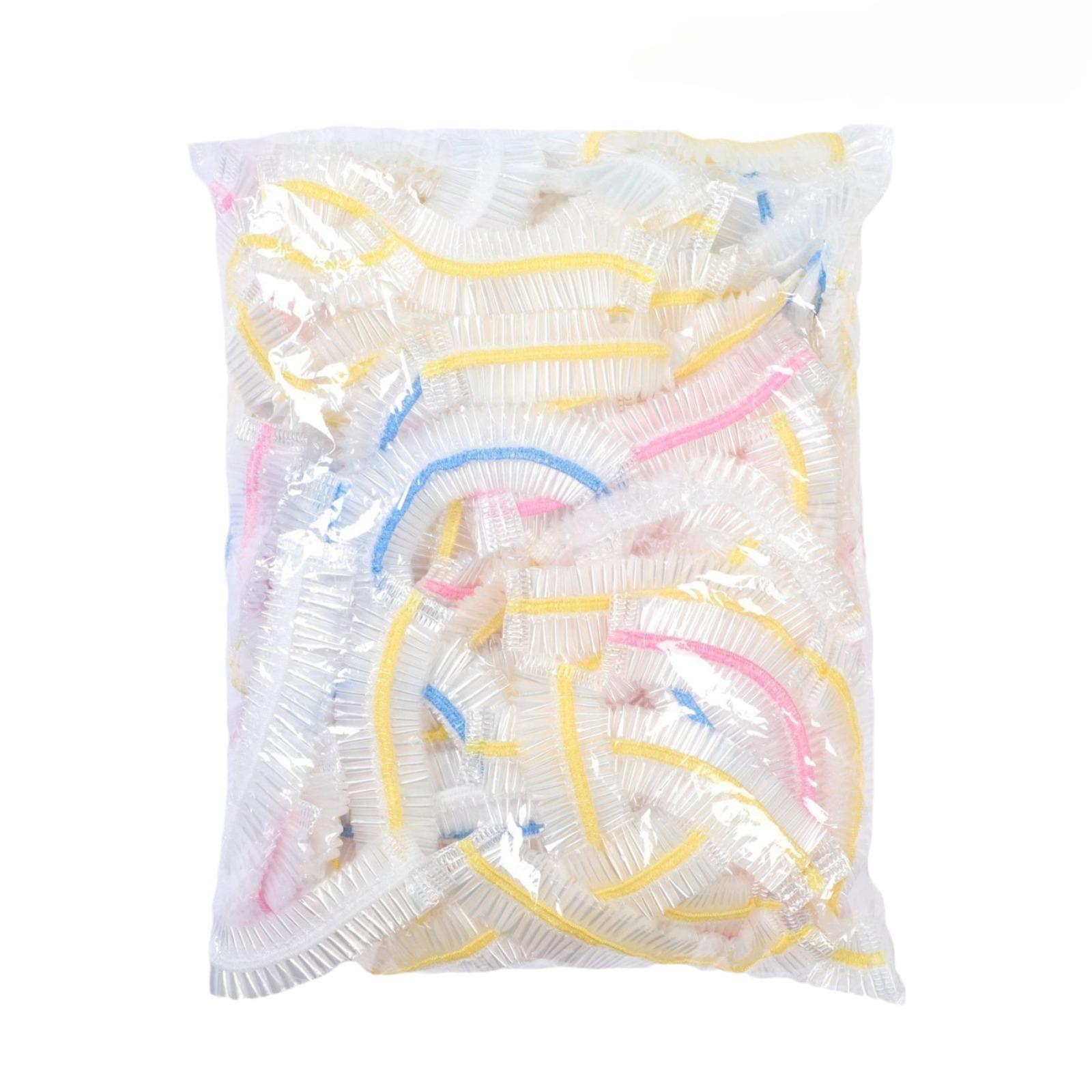 

Крышки для мисок с едой, многоразовая эластичная пластиковая пленка без содержания бисфенола А, альтернатива фольге, крышки для тарелок, остатки фруктов и овощей 50pcs