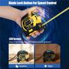 Laser Tape Measure Meter Building Measurement Device 3in1 Laser Rangefinder 5M Tape 60M Laser Measure with LCD Digital Display