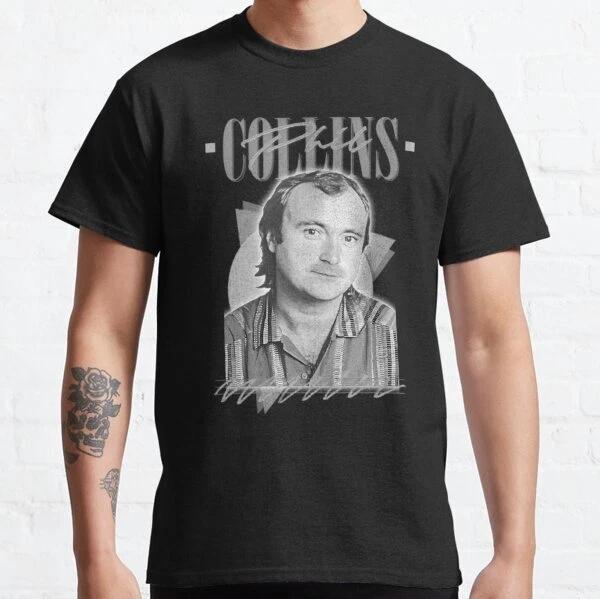 Phil Collins Classic Christmas Gift Made in USA T-Shirt S-3XL 2XL