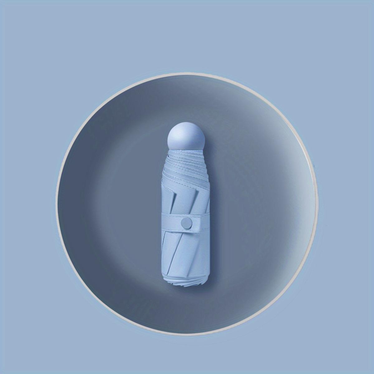 

1шт складной капсульный зонт, уличный компактный переносной зонт, зонт от солнца Six-bone umbrella