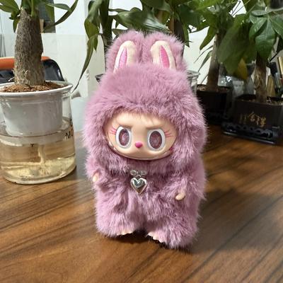 Pink Butterfly Change Baby Plush Toy Doll Pendant Labu Cloth High Version Figure Tide Play Gift