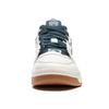 Li Ning Yue Bai Hi Casual Versatile Thick Sole Non-Slip Wear-Resistant Breathable High-Top Skate Shoes Men Sneakers White Green AGCU347-1