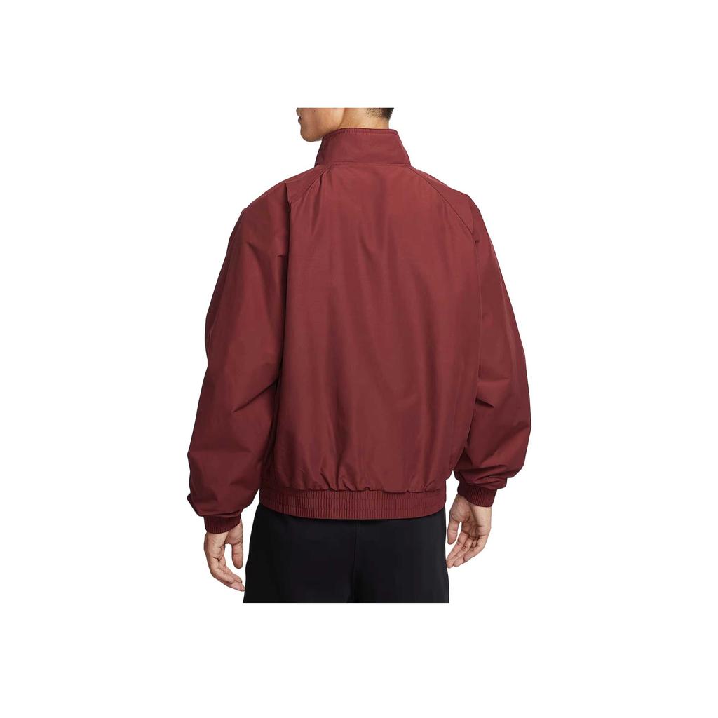 Nike Jachetă Club Futura Culoare Solidă Guler Înalt Largă Mânecă Lungă Jachetă Bărbați FZ0657-619