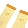 EPT LINE LOGO SOCKS (YELLOW_MUSTARD)