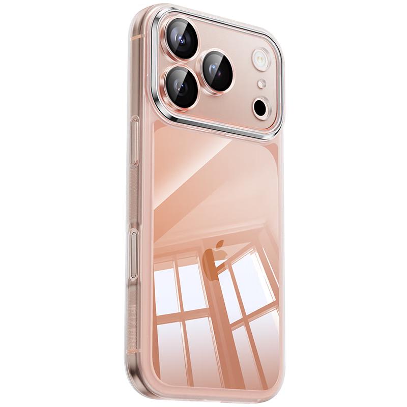 PISEN Transparent iPhone Case with Integrated Lens Protector