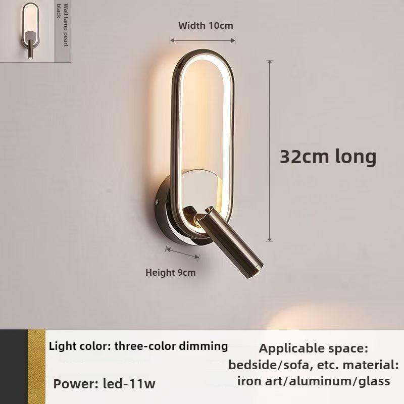 Wall Lamp Indoor Living Room Bedroom Bedside Kitchen Light Study Porch Balcony Corridor Home Decoration Lighting Lights