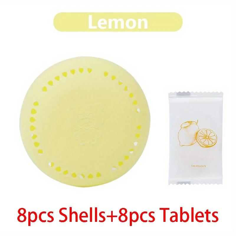 2/4/8 Car Solid Air Freshener Aromatherapy Fragrance Lasting Deodorization Bathroom Supplies Wardrobe Car Home Toilet Deodorant