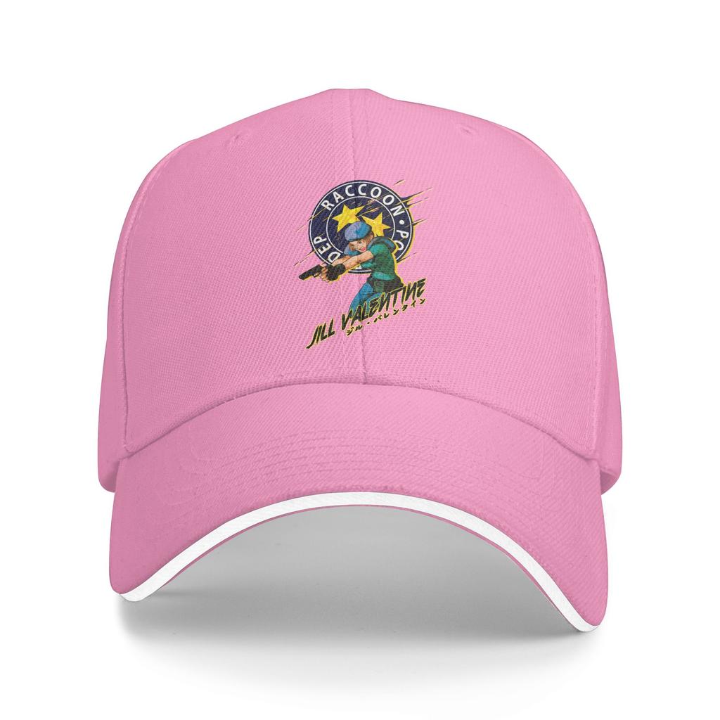 Jill Valentine Residents Evils Casual Baseball Cap Spring Trucker Hat Running Hippie Hip Hop Hats Men Fashion Baseball Caps