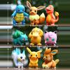 Anime Pet Elf Baby Series: Cartoon Squirtle & Jigglypuff Ornaments - Trendy Decorative Blind Box