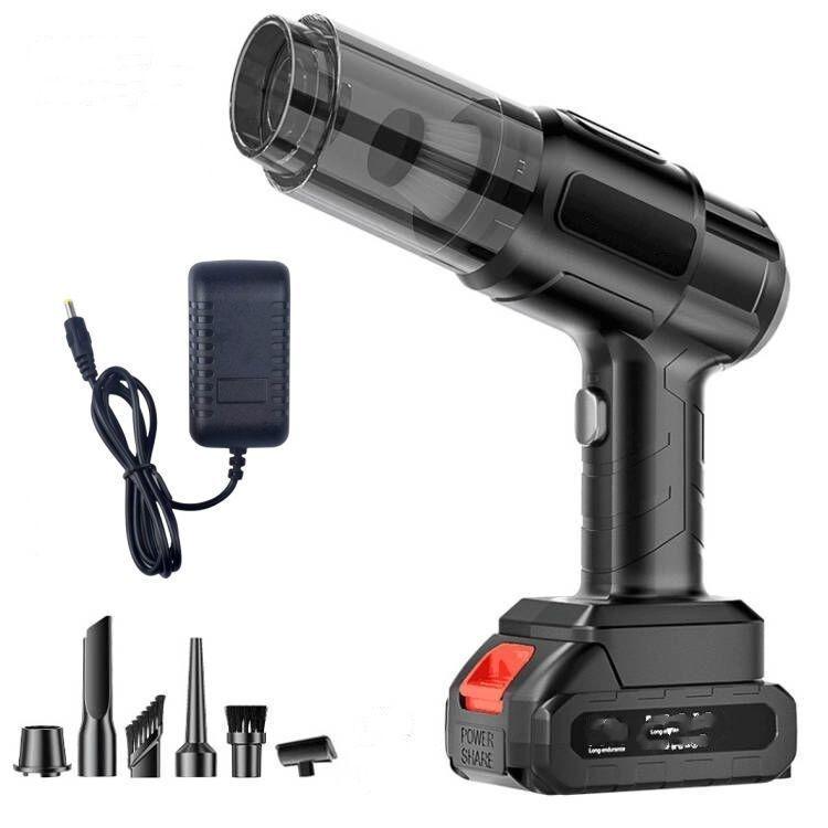 Rechargeable High-Power Handheld Wireless Car Vacuum Cleaner with Strong Suction