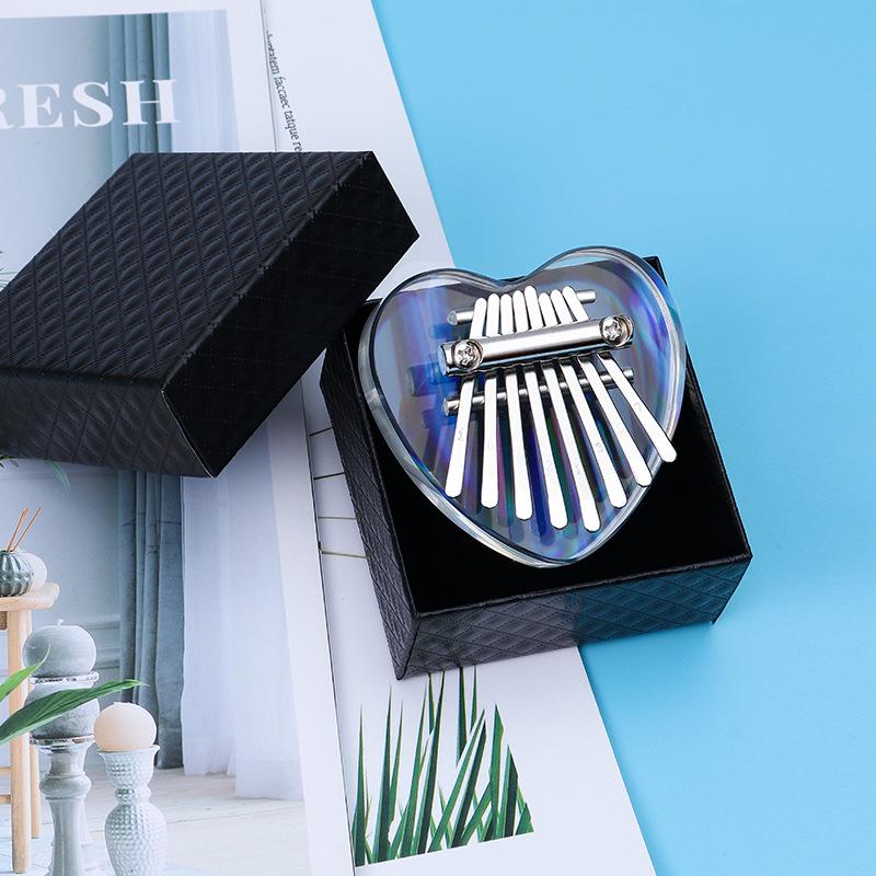 8 Tonlu Mini Başparmak Piyanosu - Hassas Ayarlı Kalimba Enstrümanı