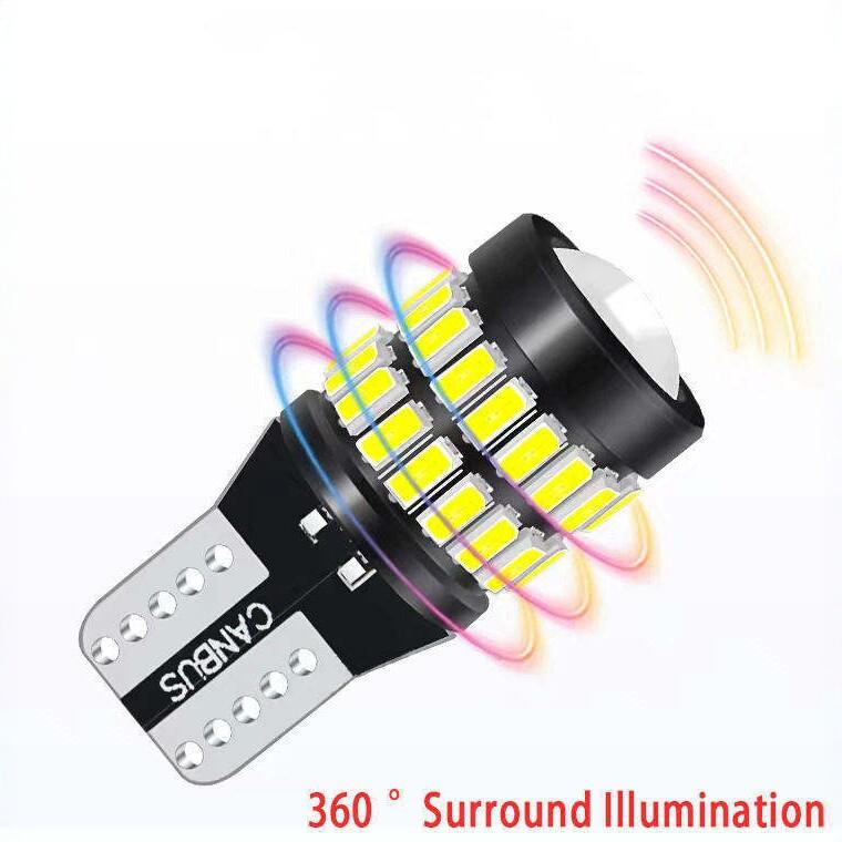 1pcs T10 LED Car Parking Light, Super Bright 360° Surround Illumination CANBUS Error-Free Decoder Reading Lamp, Universal 12V W5W 168 194 Side Marker