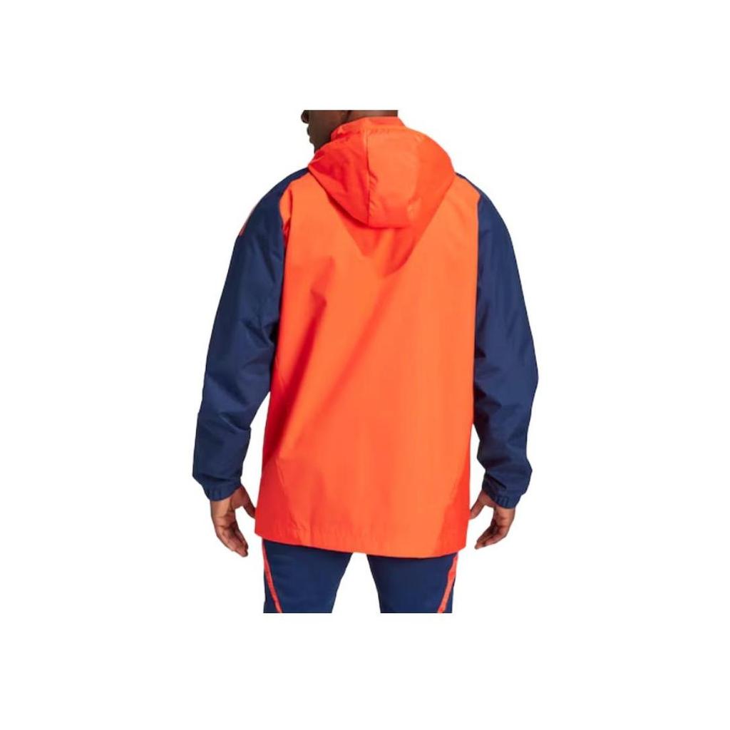 adidas Men's Manchester United 24/25 All-Weather Training Jacket Orange Navy IT2016