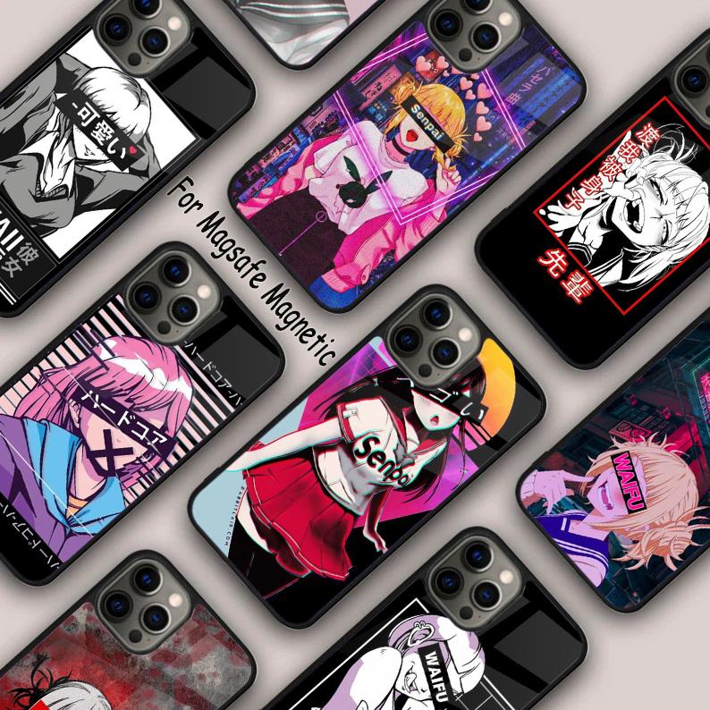 Sugoi Senpai Anime Magnetic Phone Case For APPLE iPhone 17 Air 16 14 13 12 Pro Max 15 Plus Wireless Charge With MagSafe Cover