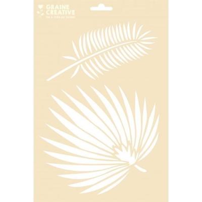 A4 Stencil - Graine Créative - Foliage - Reusable - Precise - Decorative