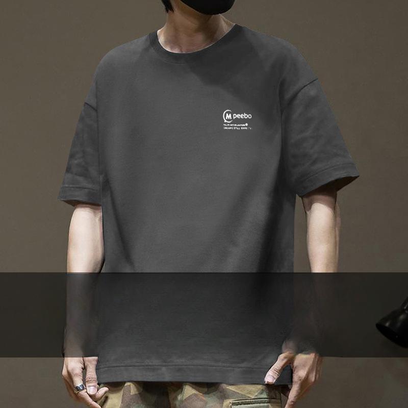 

Cotton short sleeved t-shirt for men and women, white t-shirt with black shirt underneath, men s half sleeved round neck t-shirt 3XL