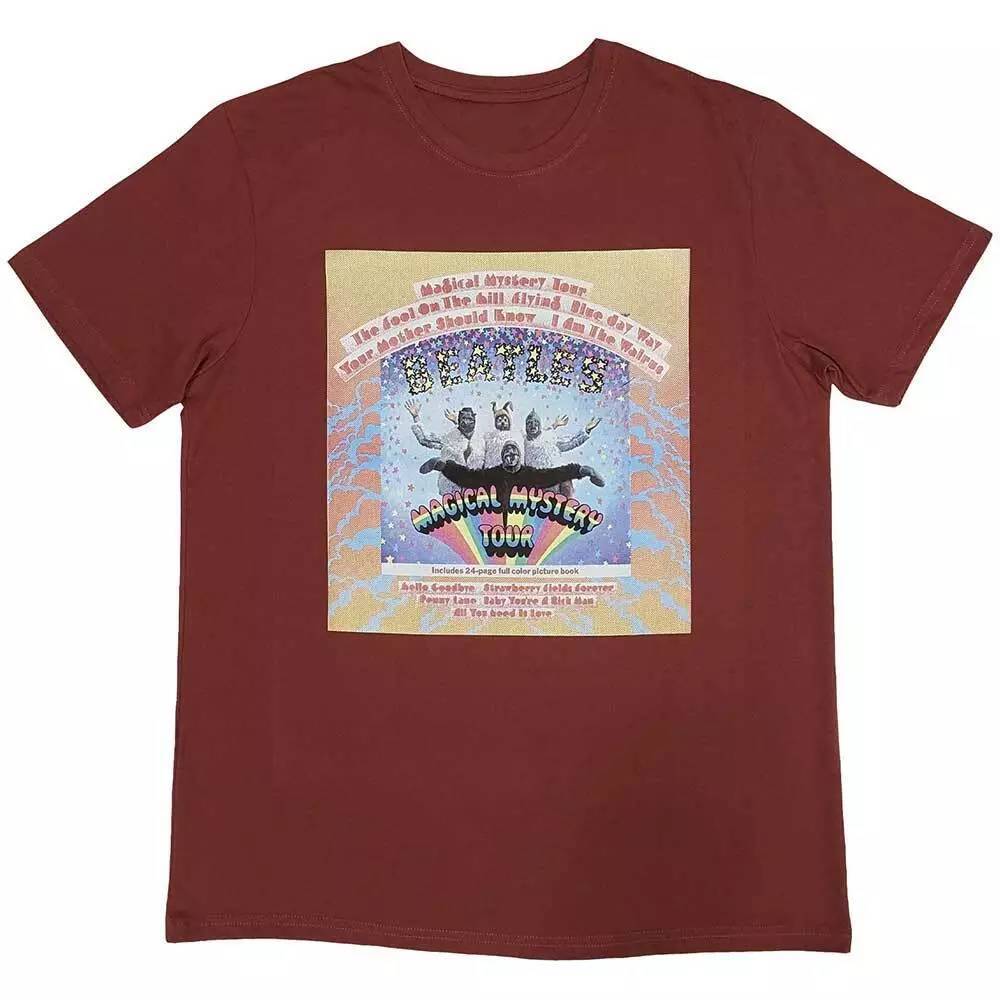 The Beatles Unisex  - Magical Mystery Tour Album Cover Unisex T-Shirt XXL