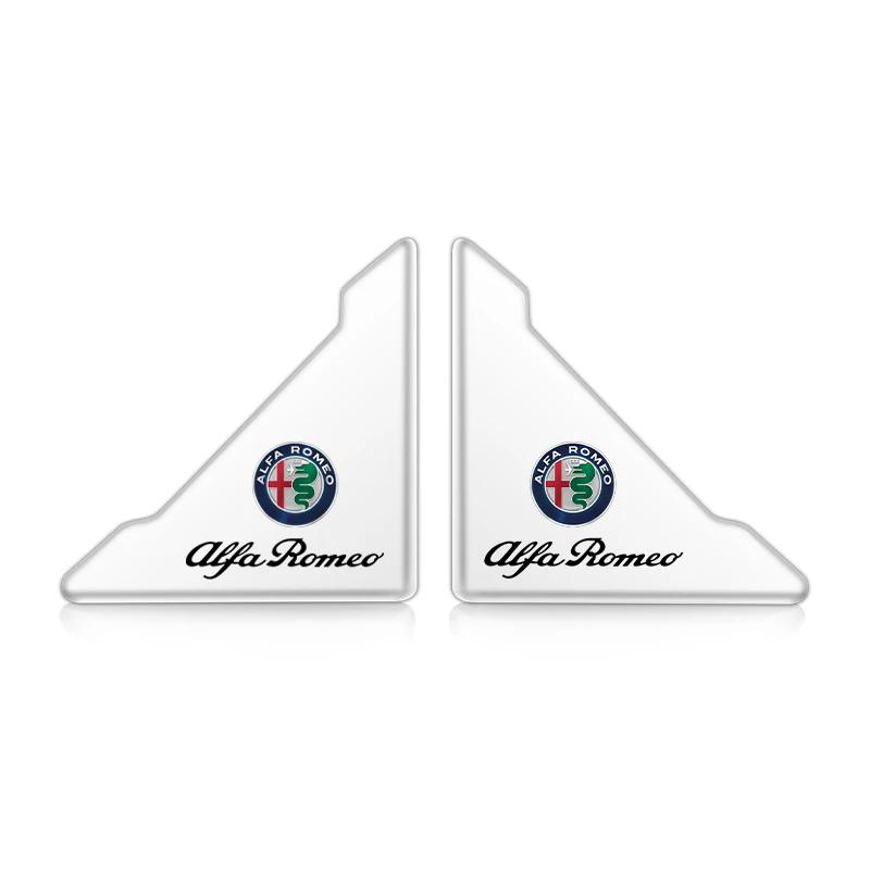 

Для Alfa Romeo 2026 Горячая наклейка на угол двери автомобиля Защитные наклейки от столкновений Для Alfa Romeo Giulia Stelvio Giulietta 156 1