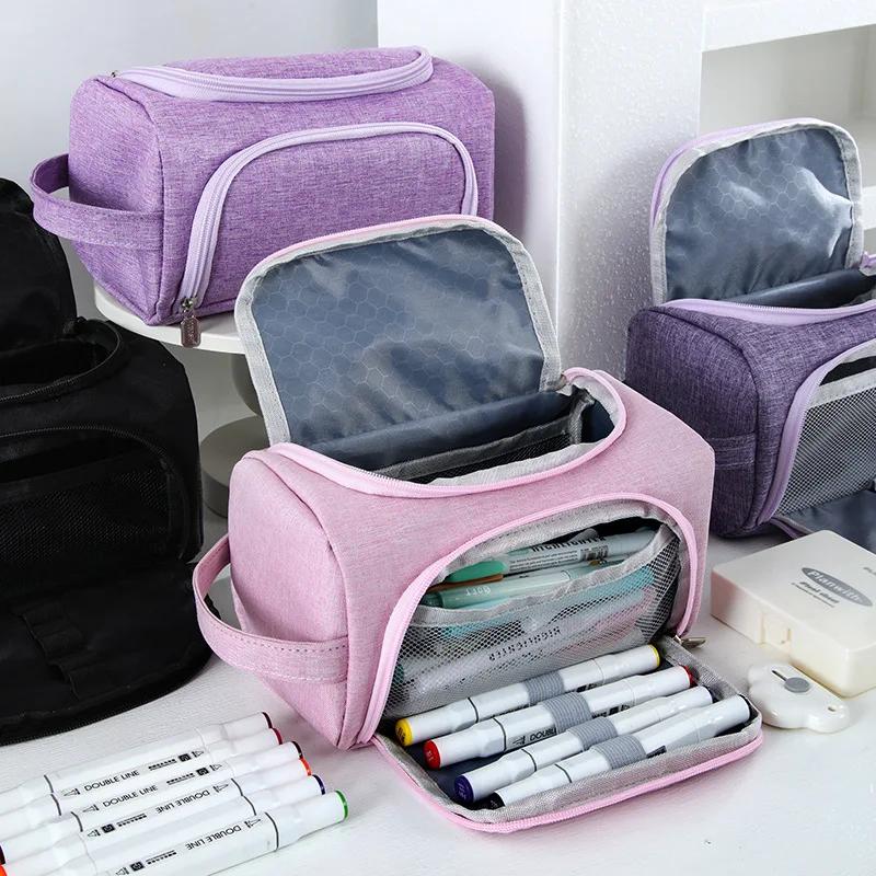 Pencil Case Super Big Cute Pencil Box Storage Bag Large Capacity for Boy Girl Kid's Gift Kawaii Pensil Case School Stationery