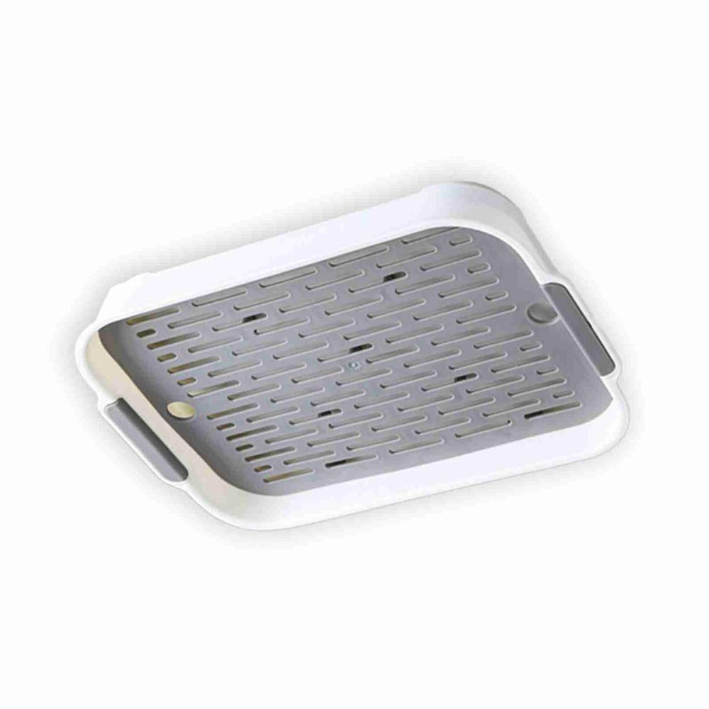 Rectangular Drain Tray Plastic Tea Tray Durable Storage Tray  Home Use