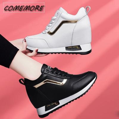 Autumn Spring Ladies Vulcanized Shoes Women Casual All-match Platform Sneakers Korean Style Outdoor Increase Tennis Walking Shoe