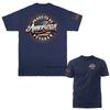 PROUD TO BE AMERICAN VETERAN Military Patriotic US Flag Graphic T-shirt