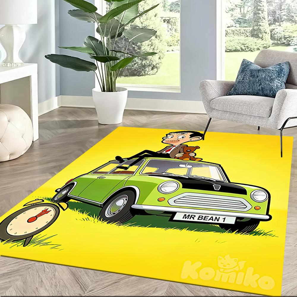 Sig. Fagiolo (Versione animata) I tappeti quadrati sono un'ottima scelta per soggiorni, camere da letto, decorazioni per la casa e come regali.