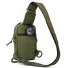 Men's Tactical Camouflage Crossbody Bag - Multi-Functional, Portable Outdoor Chest Bag for Camping, Sports & Cycling