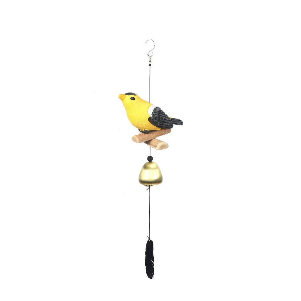 Christmas Decorative Resin Bird Bell Outdoor Camping Terrace Garden Festive Personalized Wind Chime