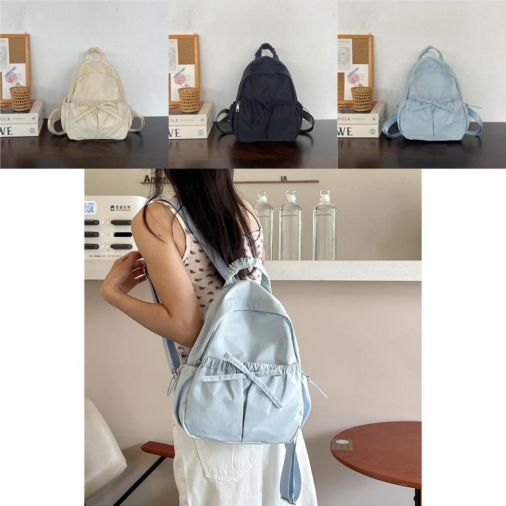 Nylon Travel Backpack For Students With Large Capacity And Lightweight Design For Daily Use