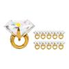 10PCS 68x61cm Diamond Ring Balloon Aluminum Foil Engagement Ring Balloon  Wedding