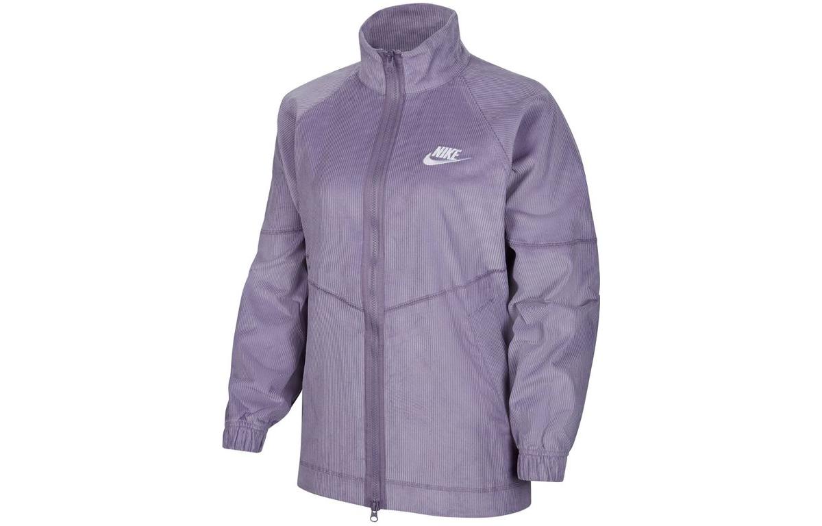 Nike Jackets Women s Purple Stand Collar Moderate Other DO2325-555 XS