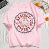 Respect The Locals Surf for Life Print Basics T Shirt Women Hip Hop Tee Shirts ONeck Casual Short Sleeve Loose Soft Top Y2K Top