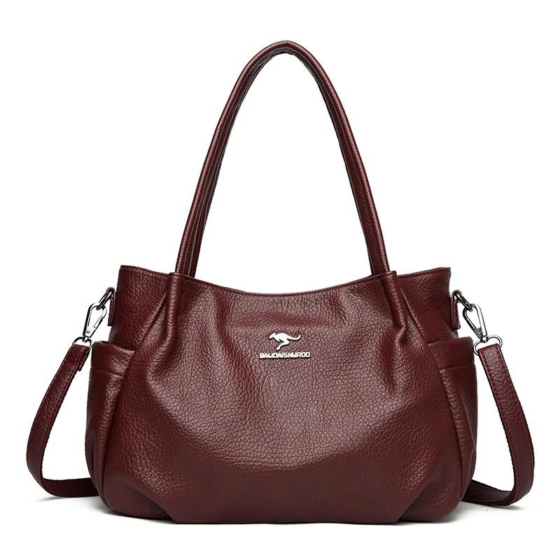 Luxury Women Tote Handbags High-capacity PU Leather Ladies Shoulder Bags High Quality Female Top Handle Messenger Crossbody Bags