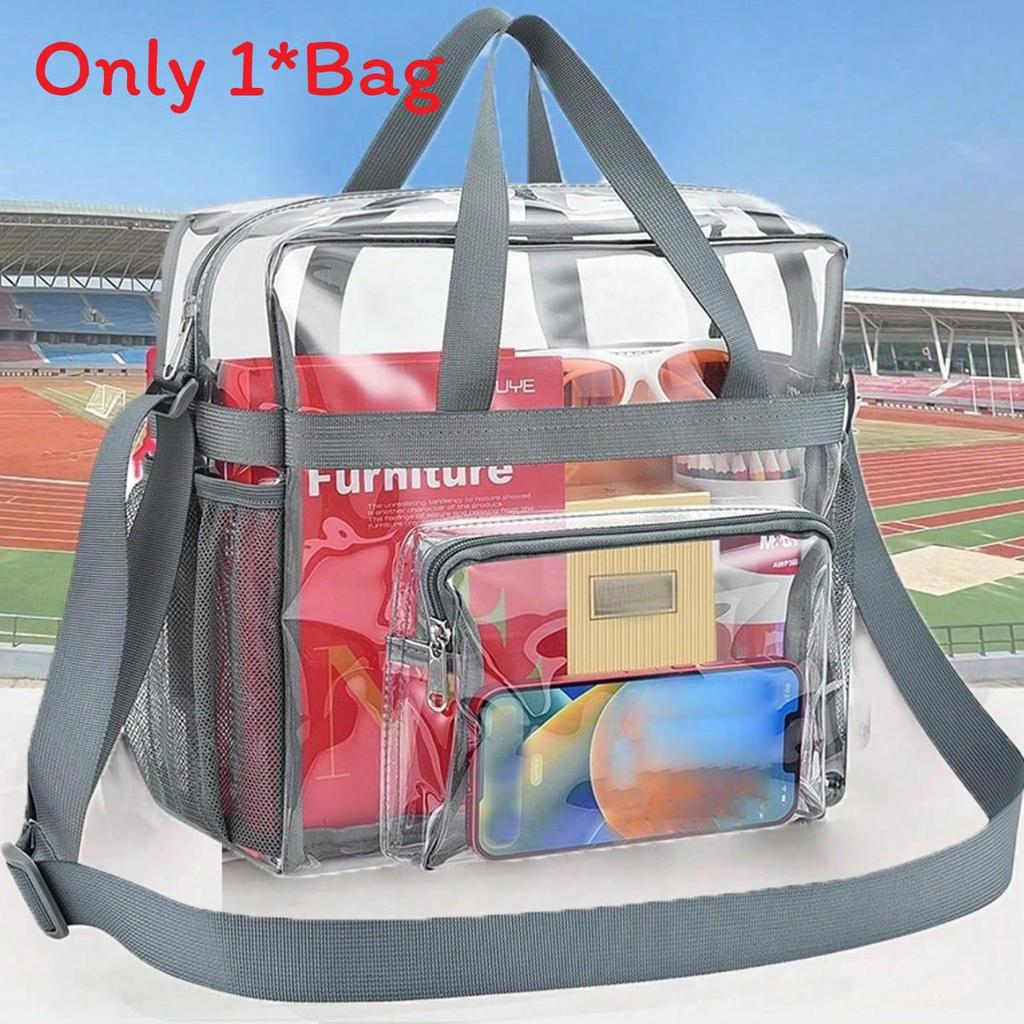 Pvc Transparent Travel Makeup Organizer With Sealed Closure For Suitcase Storage