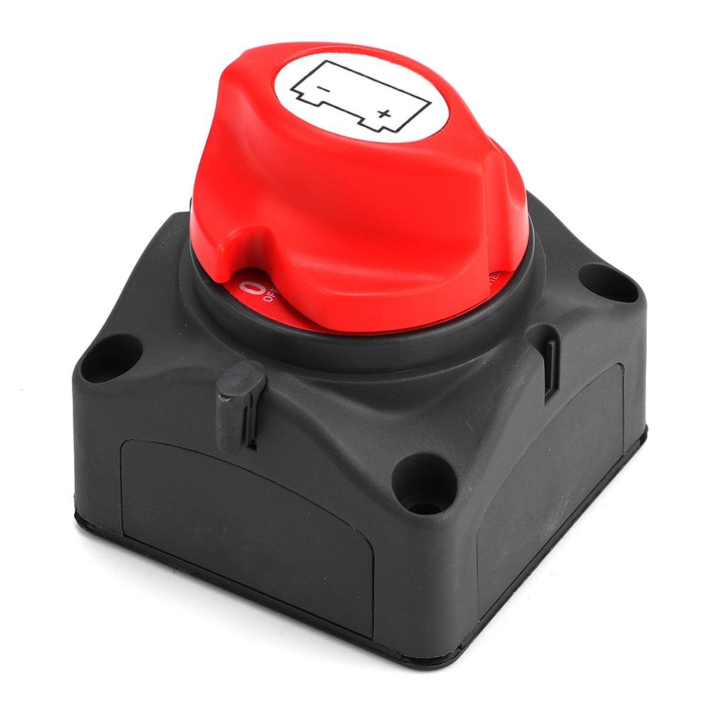 Battery Switch Disconnect Isolator Power Off Switch for Automobile RV Marine Boat