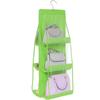 Double Side Transparent 6 Pocket Organizer Backpack Handbag Storage Bags Shoe Storage Bag Home Supplies Closet Rack Hangers