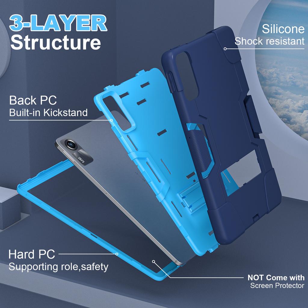 For Xiaomi Redmi Pad SE Case PC+Silicone Tablet Protective Cover