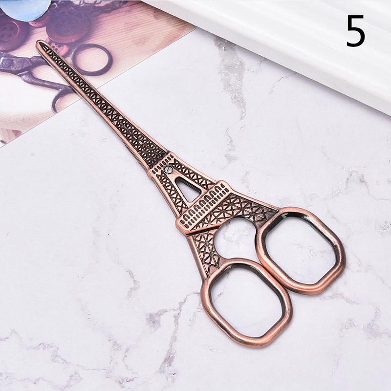 Nůžky Eiffelova věž Vintage Roztomilé nůžky pro domácí použití Nůžky Retro styl