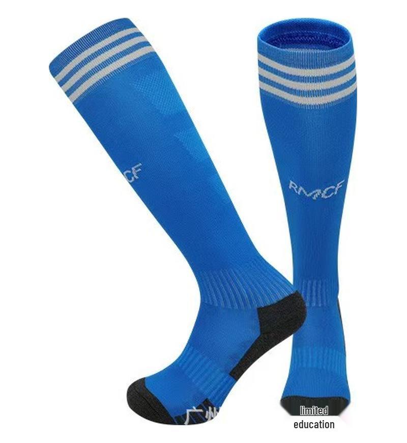 World Cup Over-the-Knee Football Socks - Argentina & Miami Barca Design for Adults & Kids