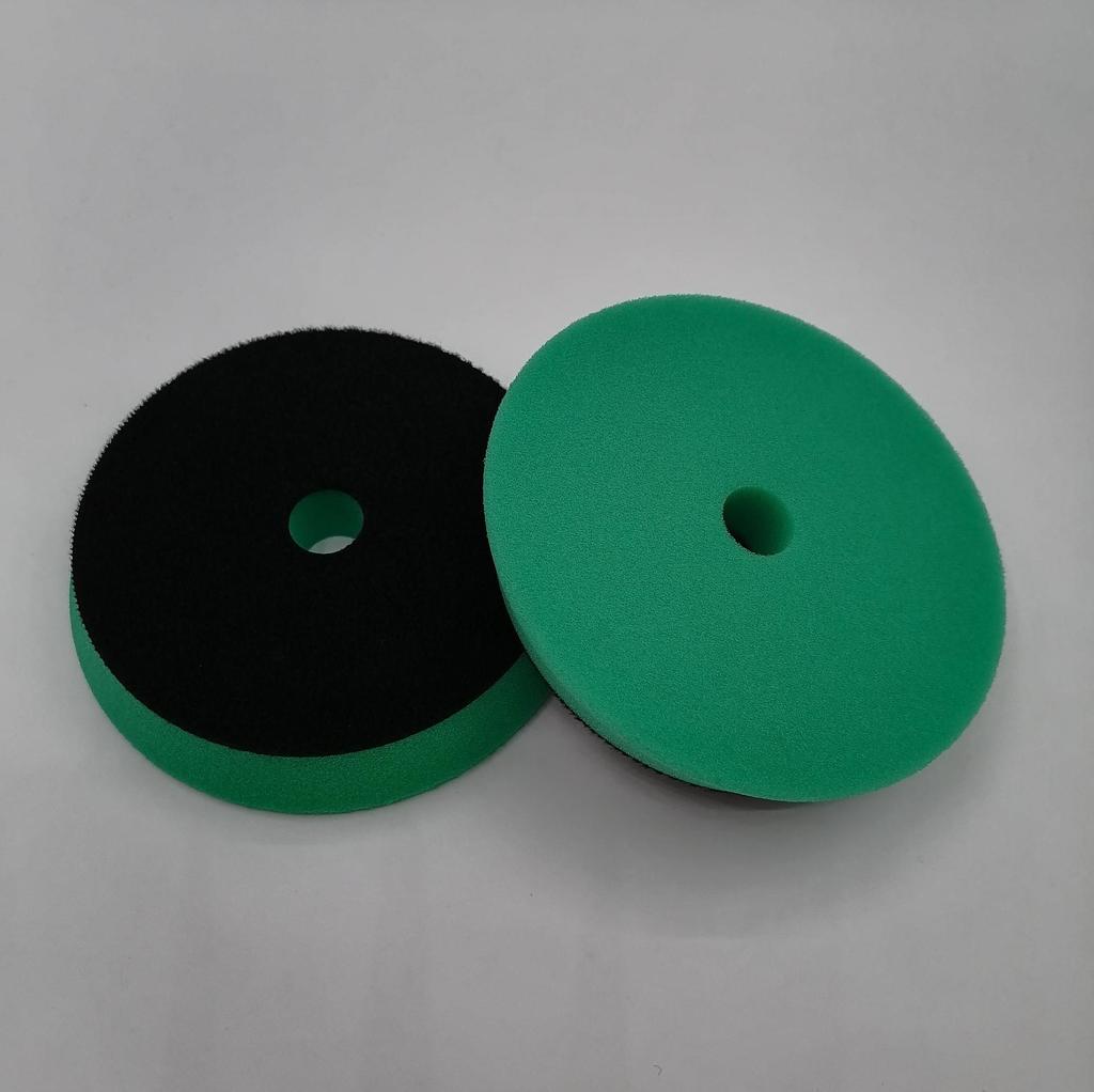 Japanese Beveled Car Polishing Sponge Pad for DA Machines - Self-Adhesive Scratch Repair and Restoration Pad
