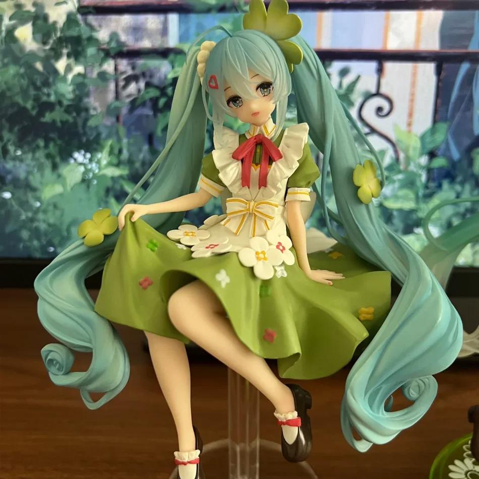 Anime Devil Hatsune Miku Action Figure PVC Model Handmade Cute Girl Desktop Decoration