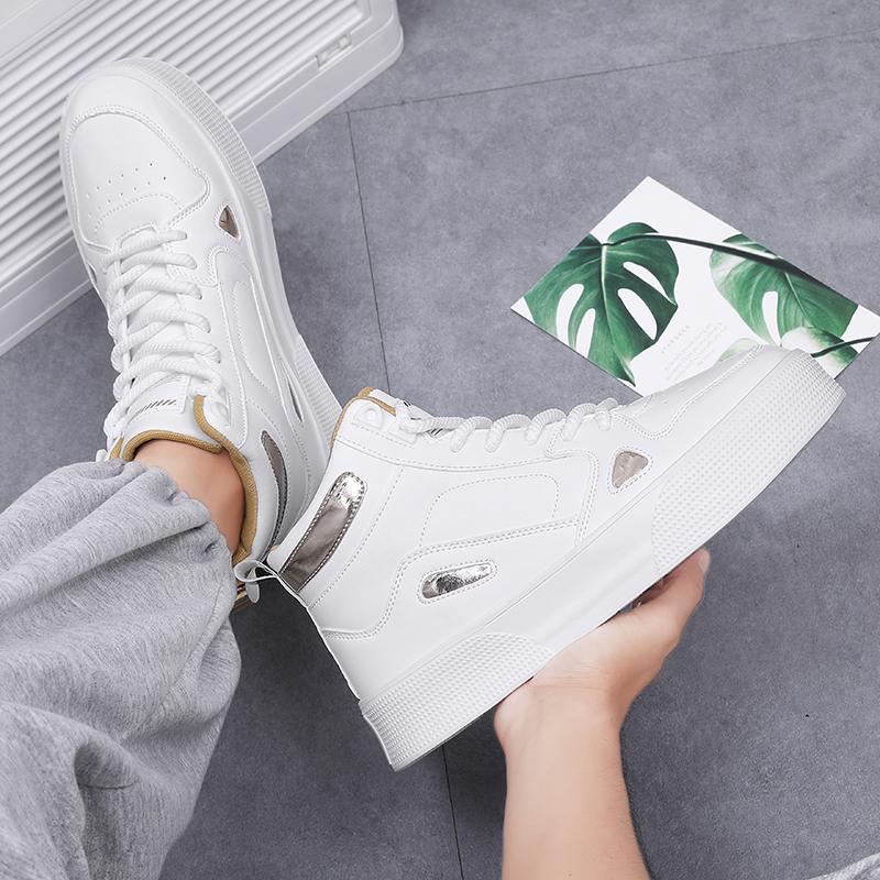 Big Size 47 High Top Shoes Men Casual Sneakers Comfortable Lightweight White Sport Running Shoes Training For Men Tenis Walking Gym Footwear