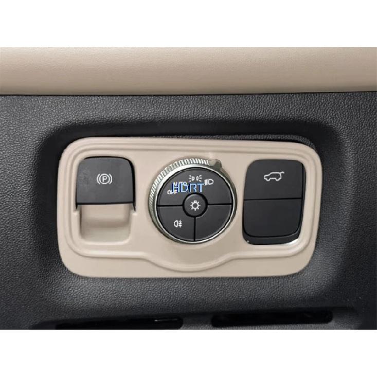 Car Styling Amber Brown Interior Gear Shift Window Lifting Panel Outlet For Chery Jaecoo 8 J8/Tiggo 8 L/Tiggo 9/Fulwin T9 2024 +