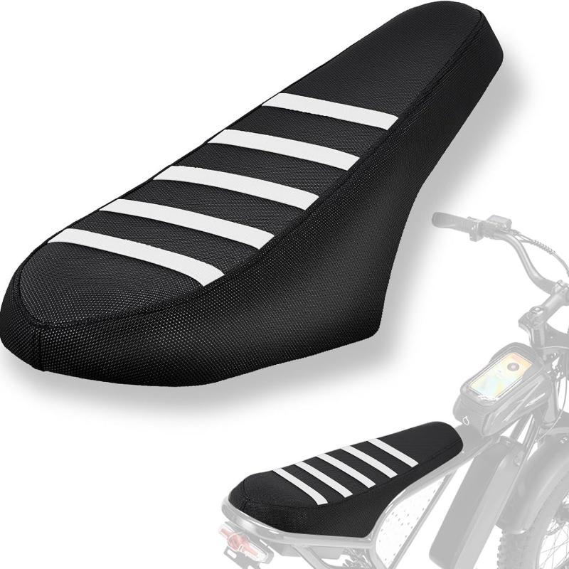 1 Stück Elektrisches Fahrrad Motorrad Zubehör Sitzbezug Wasserdicht Rutschfeste Partikel Design PVC Für Q20 Für Ridstar