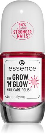 

essence The Grow n Glow nail polish that strengthens nails TU прозрачный
