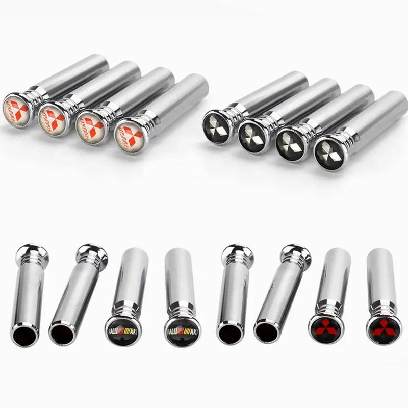 Carbon Fiber Car Door Pin Lock Knob Cover Accessories for Mitsubishi Ralliart Lancer 9 10 ASX L200 Colt Pajero Outlander Eclipse
