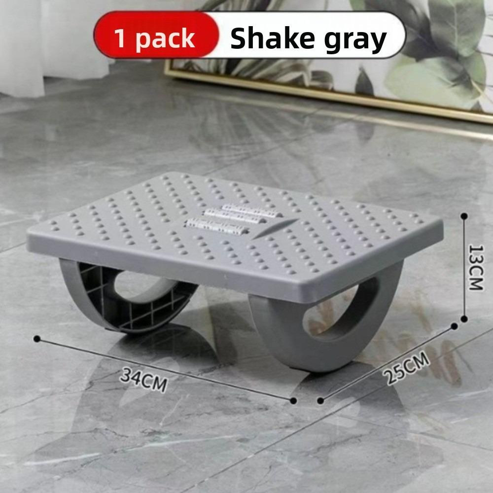 

Эргономичная подставка для ног под стол с массажными роликами, подставка для ног, портативность, подставка для ног под стол серый