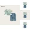 Girl Summer Floral Dress Set With Cotton Fabric For Children Aged 3 To 8 Years
